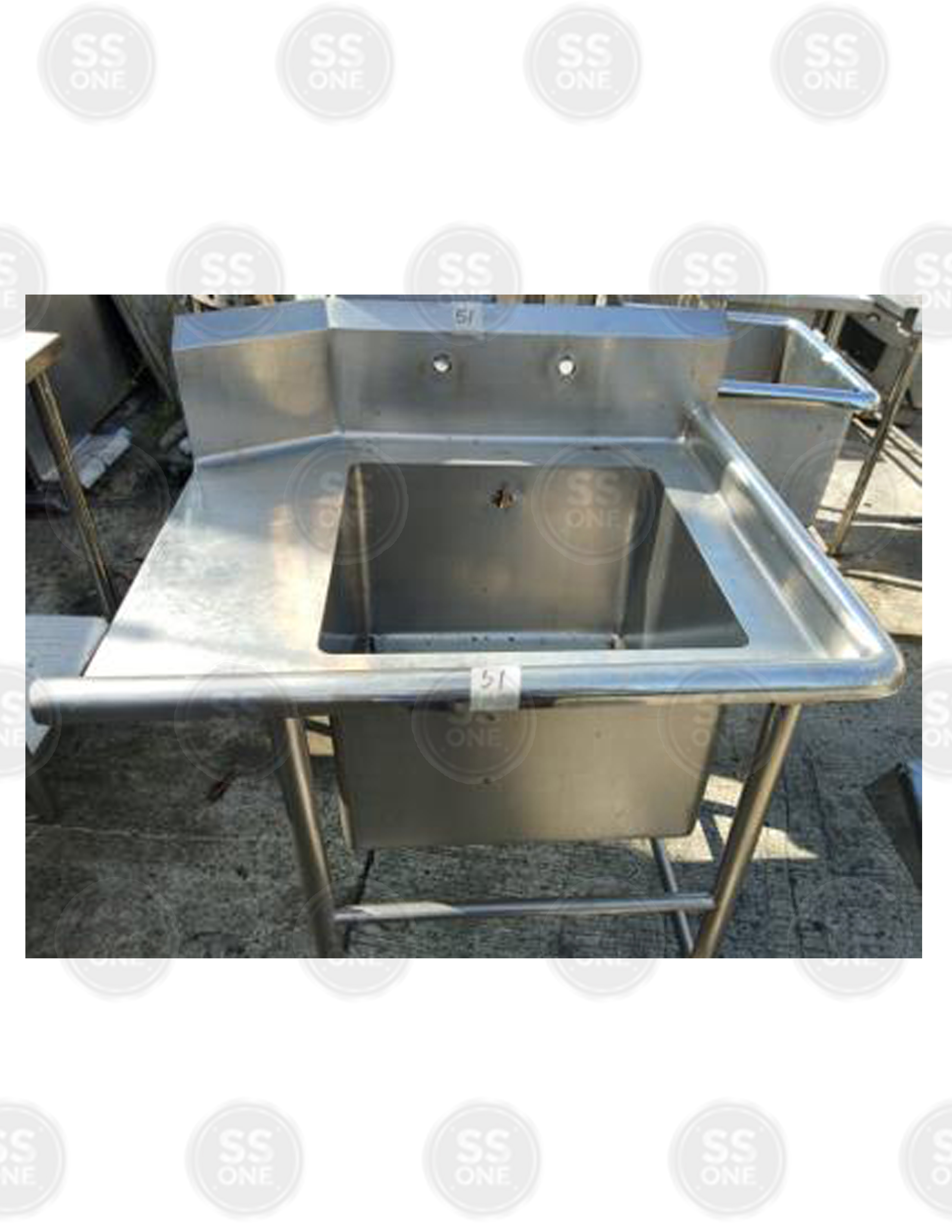 1 COMPT. SOILED DISH SINKTABLE RIGHT